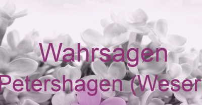 Wahrsagen Petershagen (Weser) | Top-Experten für Kartenlegen, Wahrsagen, Hellsehen, Zukunftsdeutung.